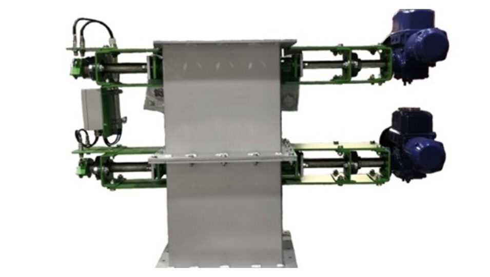 Elektrische-Doppelpendelklappe