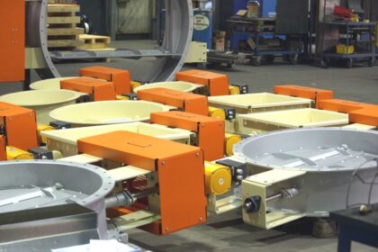 Regelklappen mit pneumatischem Antrieb