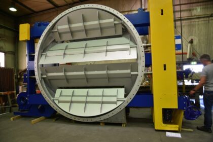 mehrflügelige Doppelabsperrklappe DN 3200